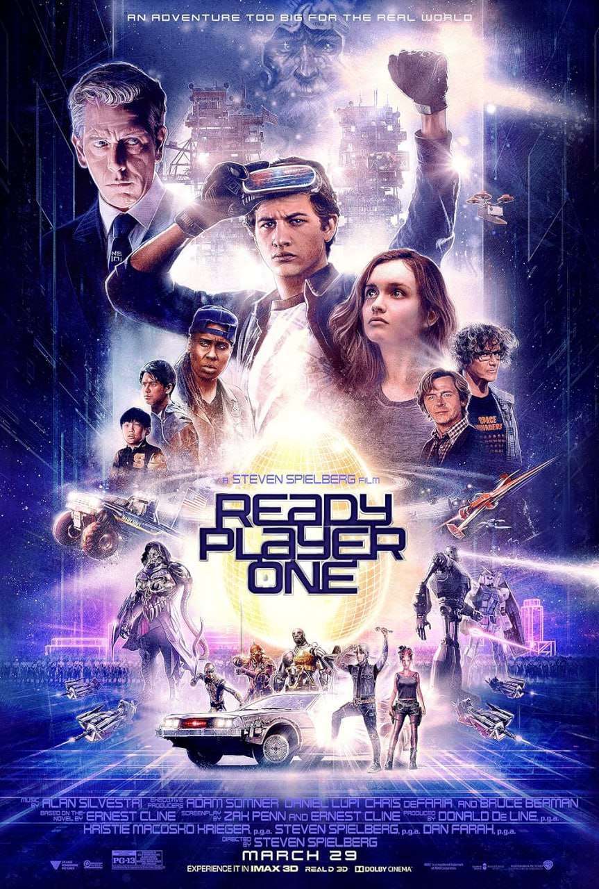 Ready Player One (2018) Dual Audio [Hindi + English] Full Movie HDRip