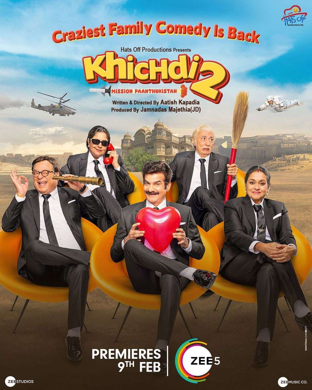 Khichdi 2 (2023) Bollywood Hindi Full Movie 480p 720p 1080p WEB – DL